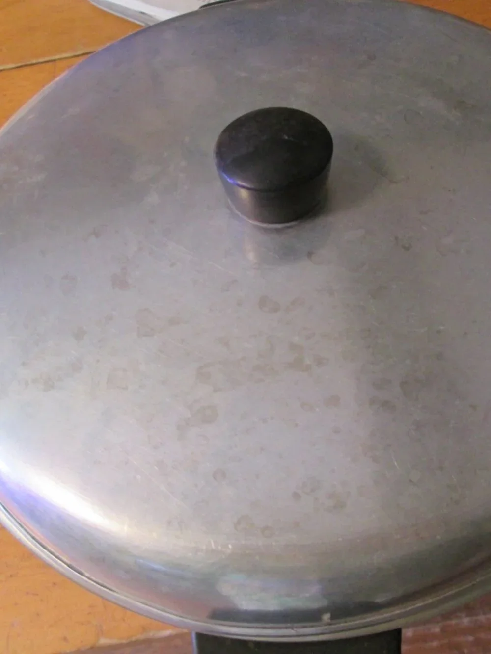 vtg Ecko dome lid stock pot dutch oven aluminum clean vintage 5 qt